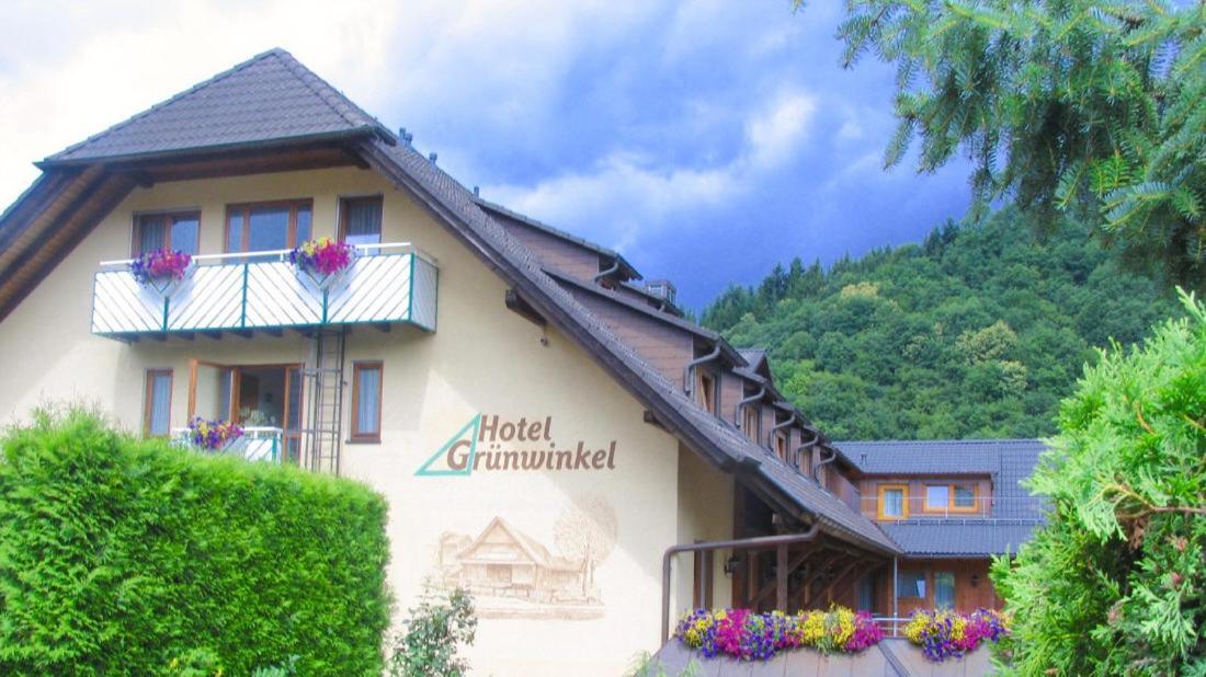 Hotel Gruenwinkel Oberharmersbach Exterior photo